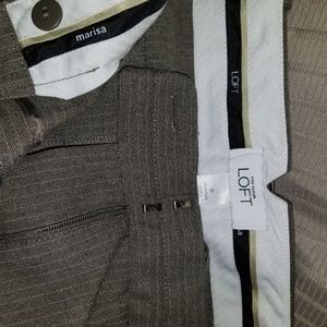 SOLD**2 pair, size 8, Ann Taylor loft slacks